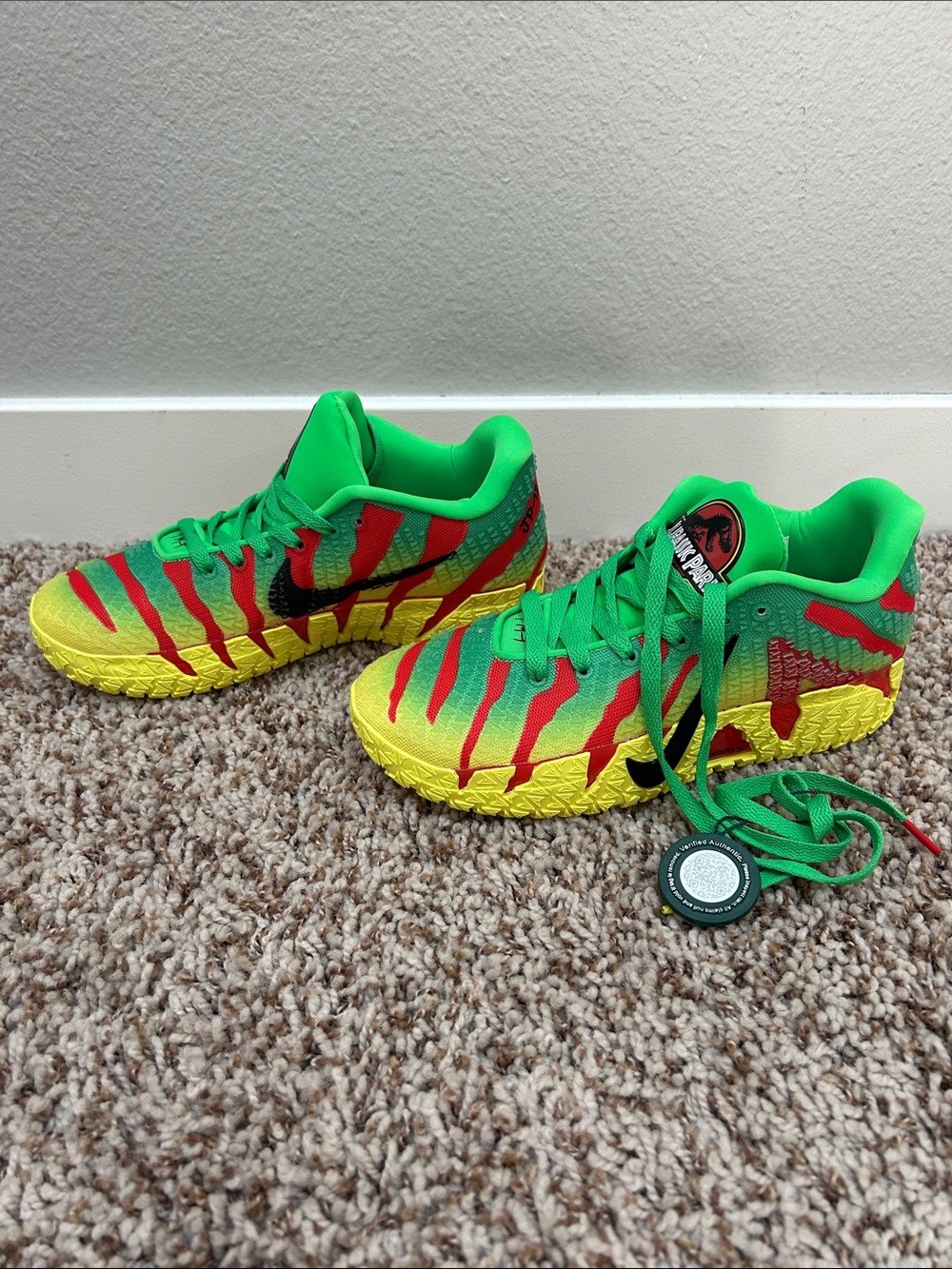 Nike Jurassic Park Ja 3 size 5 (big kids) BRAND NEW, IN BOX